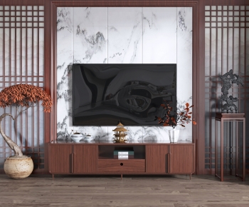 New Chinese Style TV Cabinet-ID:368180042