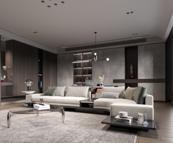 Modern A Living Room-ID:318185092
