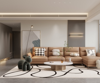 Modern A Living Room-ID:255006072