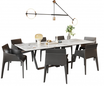 Modern Dining Table And Chairs-ID:553569814