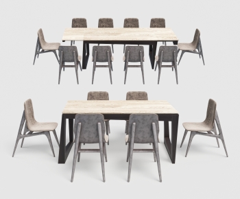 Modern Dining Table And Chairs-ID:757829901