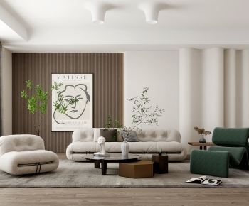 Modern A Living Room-ID:797072897