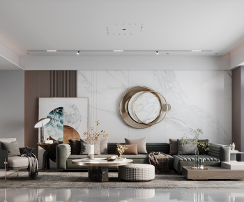 Modern A Living Room-ID:328897955