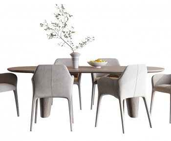 Modern Dining Table And Chairs-ID:976568948