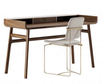 Modern Computer Desk And Chair-ID:119694952