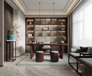 New Chinese Style Study Space-ID:983781103