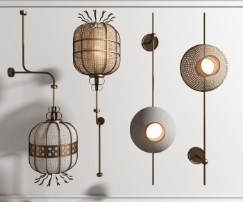 New Chinese Style Wall Lamp-ID:419341093