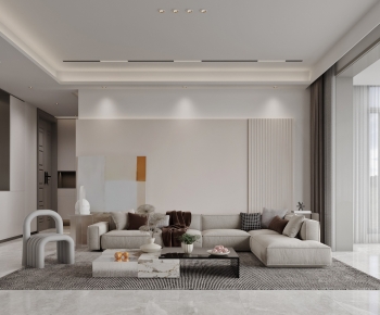 Modern A Living Room-ID:613840102