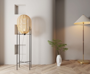 Wabi-sabi Style Floor Lamp-ID:579859026