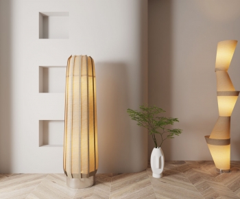 Wabi-sabi Style Floor Lamp-ID:904876951