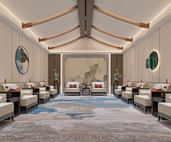 New Chinese Style Reception Room-ID:989330055
