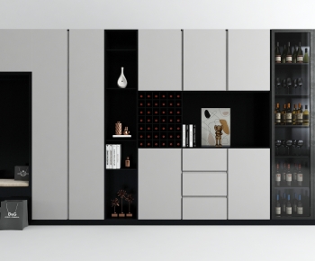 Modern Wine Cabinet-ID:524098912