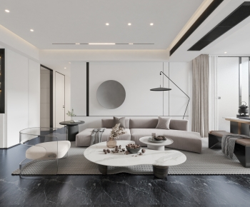 Modern A Living Room-ID:528099069