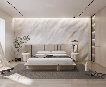 Modern Wabi-sabi Style Bedroom-ID:775286913