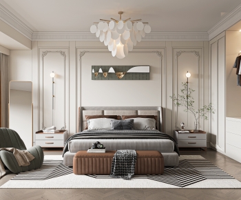 French Style Bedroom-ID:985147957