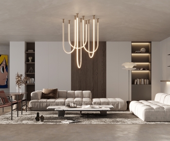 Wabi-sabi Style A Living Room-ID:770719118