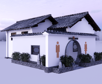 Chinese Style Building Appearance-ID:948008068