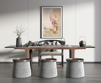 New Chinese Style Tea Tables And Chairs-ID:228245023