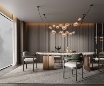 Modern Dining Room-ID:413439395