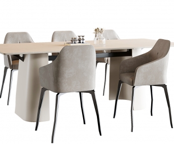 Modern Dining Table And Chairs-ID:803072934