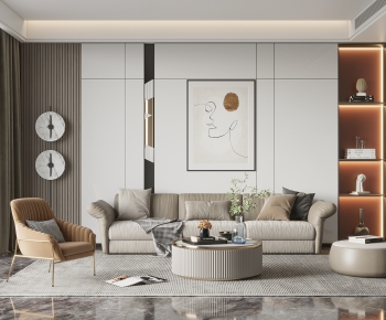 Modern A Living Room-ID:562644004