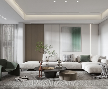 Modern A Living Room-ID:600775965