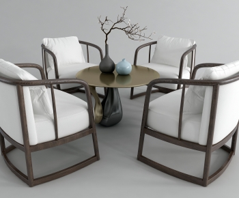 New Chinese Style Leisure Table And Chair-ID:813612944