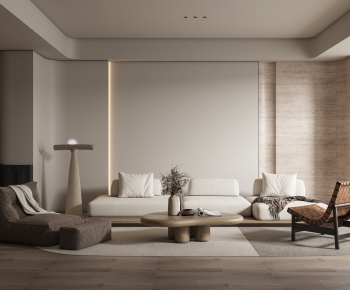 Wabi-sabi Style A Living Room-ID:771178969
