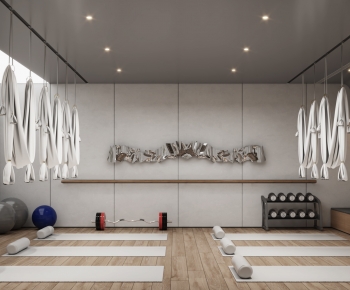 Modern Yoga Room-ID:594042069