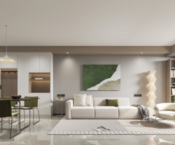 Modern A Living Room-ID:592305901