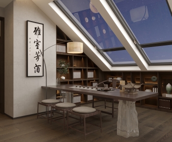 New Chinese Style Study Space-ID:772103078