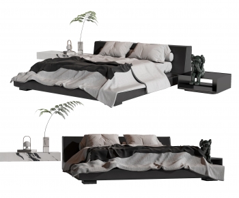 Modern Double Bed-ID:623945952