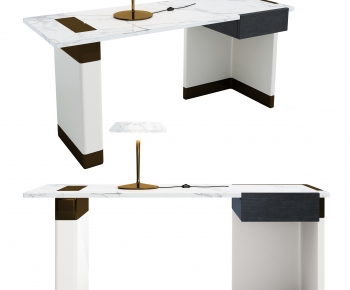 Modern Computer Desk And Chair-ID:315557969