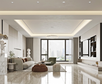 Modern A Living Room-ID:596716886