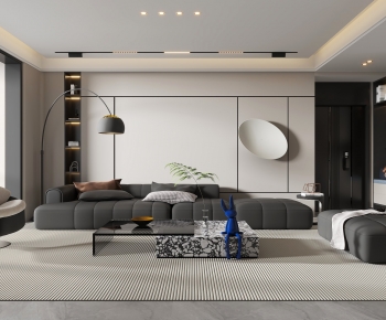 Modern A Living Room-ID:378263003
