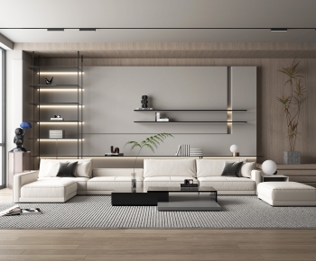 Modern A Living Room-ID:712161161