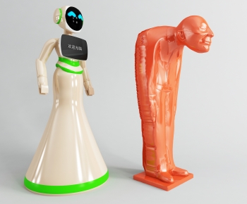 现代迎宾雕塑 机器人-ID:751302968