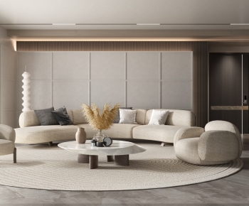 Wabi-sabi Style A Living Room-ID:354486944