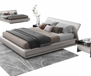 Modern Double Bed-ID:720413927