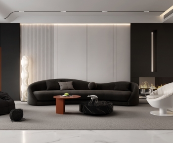 Modern A Living Room-ID:275784023