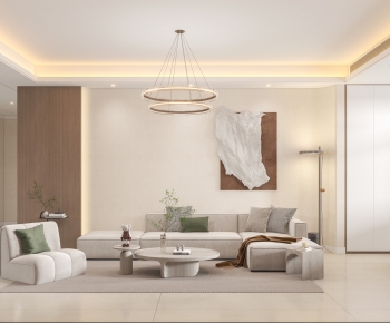 Modern A Living Room-ID:690916069