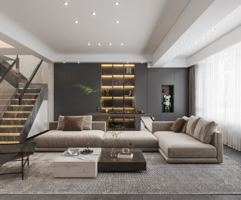 Modern A Living Room-ID:305969959