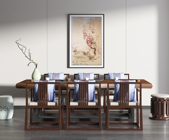 New Chinese Style Tea Tables And Chairs-ID:716952098