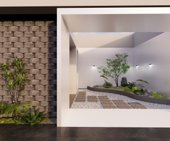 Modern New Chinese Style Courtyard/landscape-ID:249186049