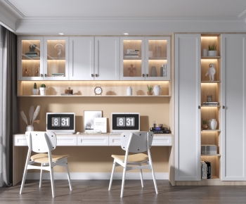 Modern Nordic Style Study Space-ID:426636938