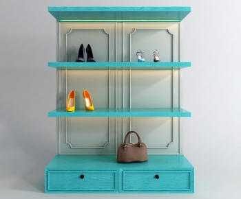 Simple European Style Shoe Cabinet-ID:665487052
