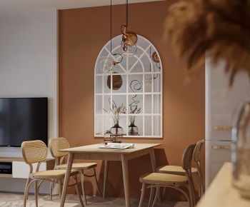 Nordic Style Dining Room-ID:584944962