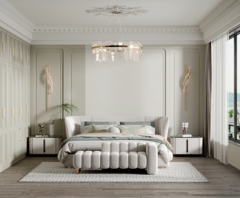French Style Bedroom-ID:617036105