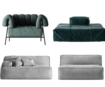 Modern Single Sofa-ID:332806115