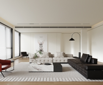 Modern A Living Room-ID:971648931